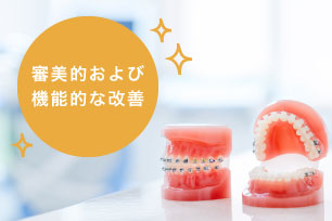 審美的および機能的な改善
